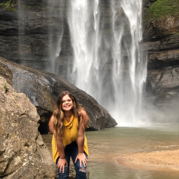 Tops - Yellow knit top